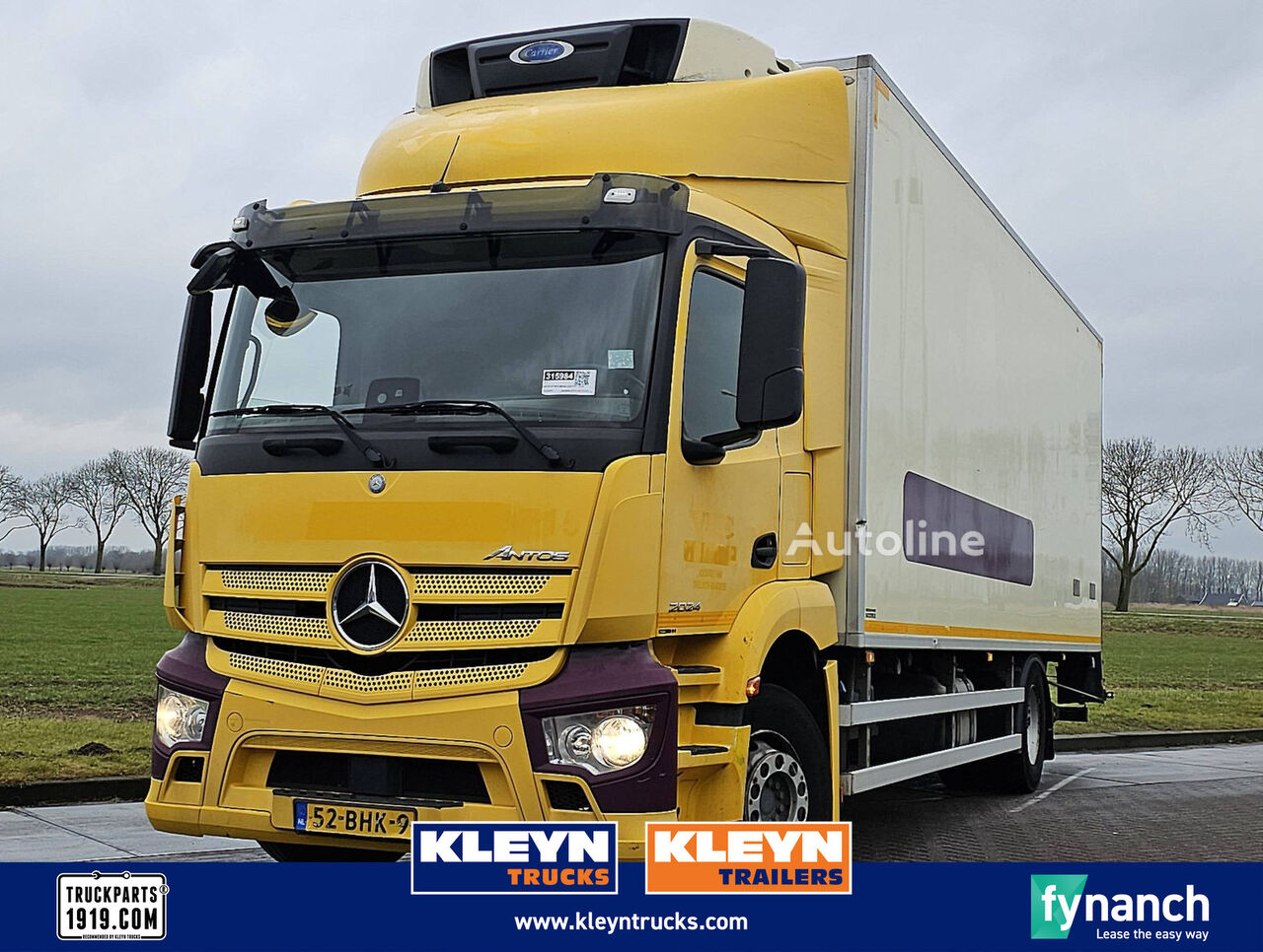 Camion frigo Mercedes-Benz ANTOS 1824 CARRIER MULTI LIFT in vendita | Autoline IT Camion frigo Mercedes-Benz ANTOS 1824 CARRIER MULTI LIFT - Autoline