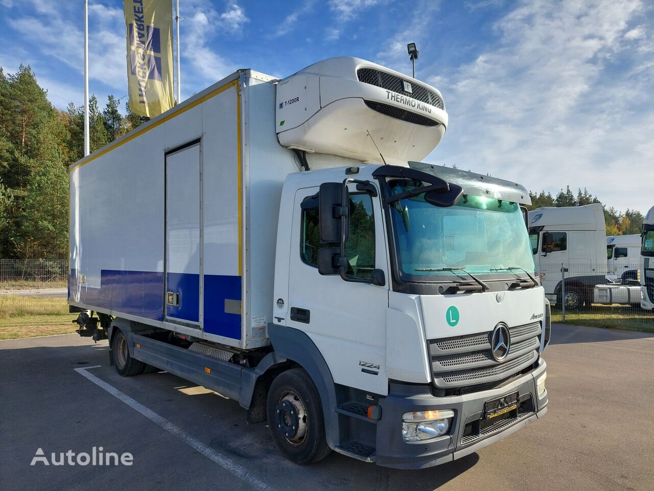 شاحنة التبريد Mercedes-Benz ATEGO