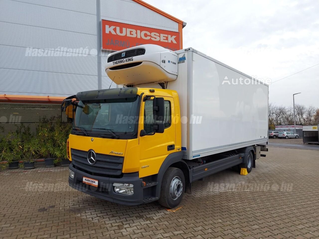 Chladiarenské auto Mercedes-Benz ATEGO 1324 HŰTŐS-EMELŐHÁTFALAS 6.81 m - Autoline