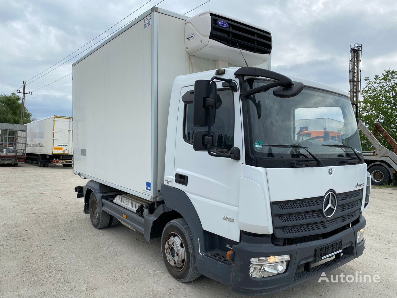 авторефрижератор Mercedes-Benz ATEGO 816 - Carrier Xarios 500, ROHRBAHNEN