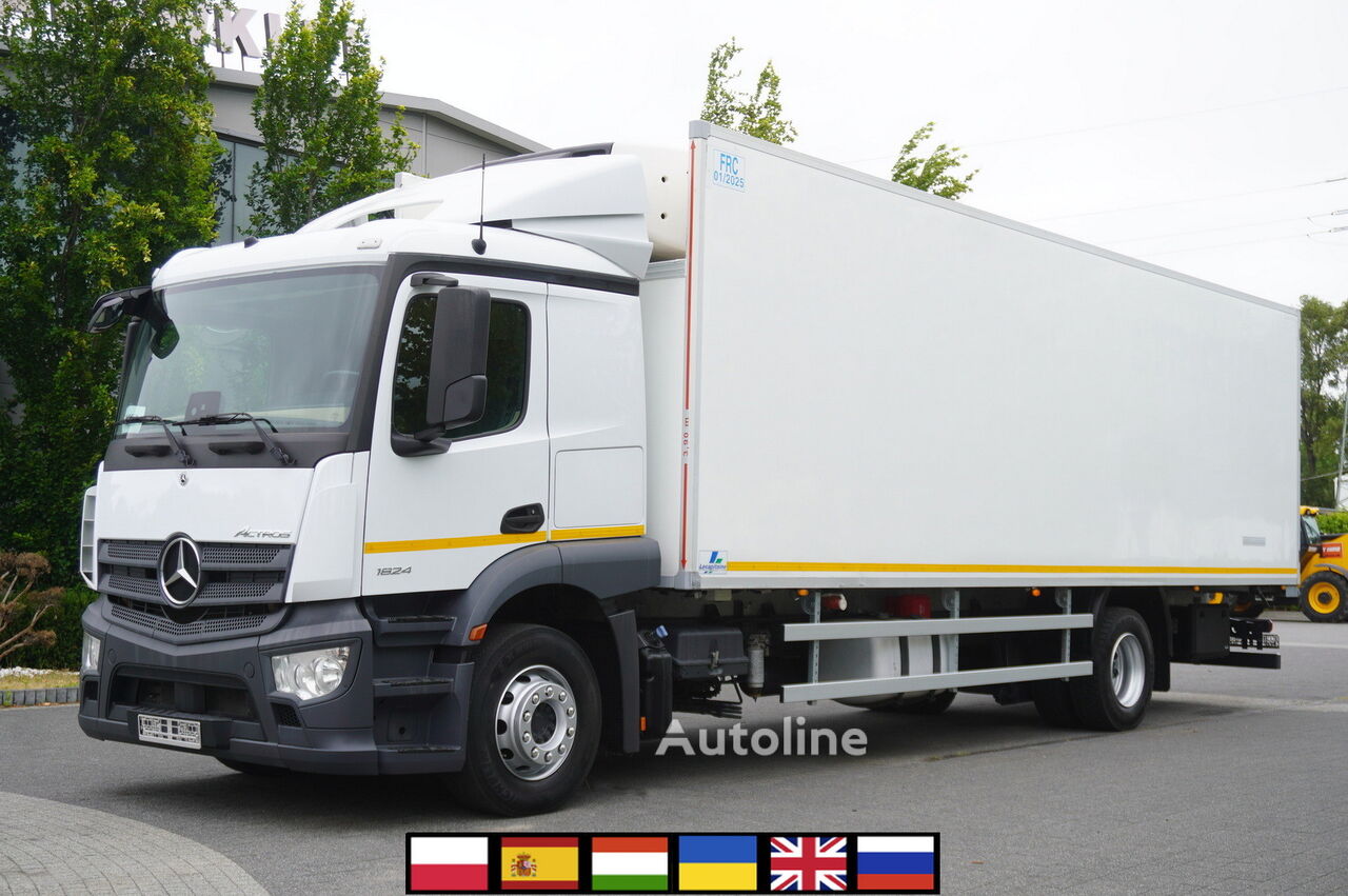 Mercedes-Benz Actros 1824 / Refrigerator 22 EPAL / Carrier Supra 950 / Sleepin kylbil lastbil - Autoline