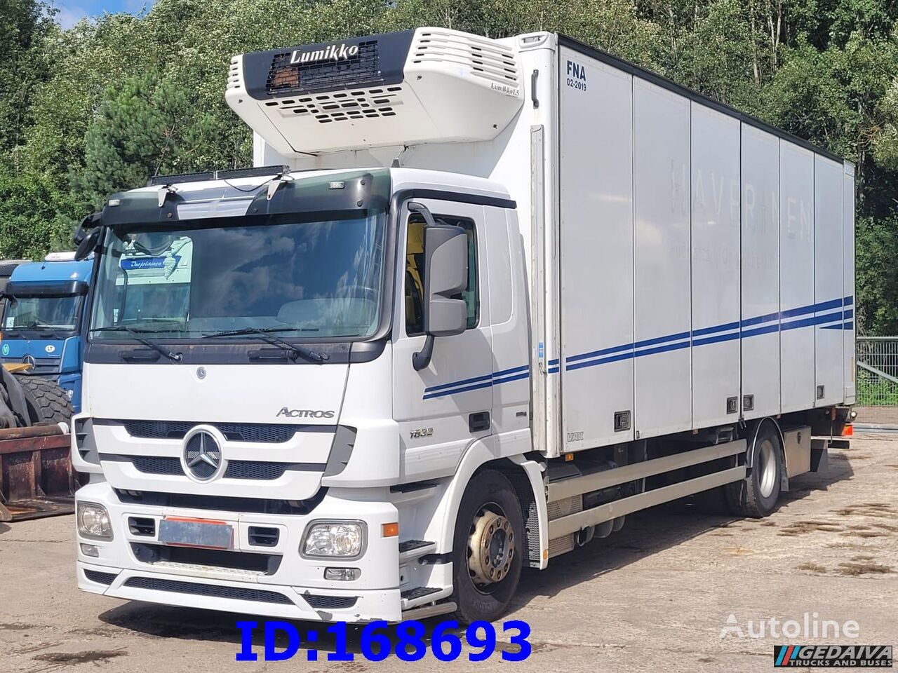 sunkvežimis šaldytuvas Mercedes-Benz Actros 1832