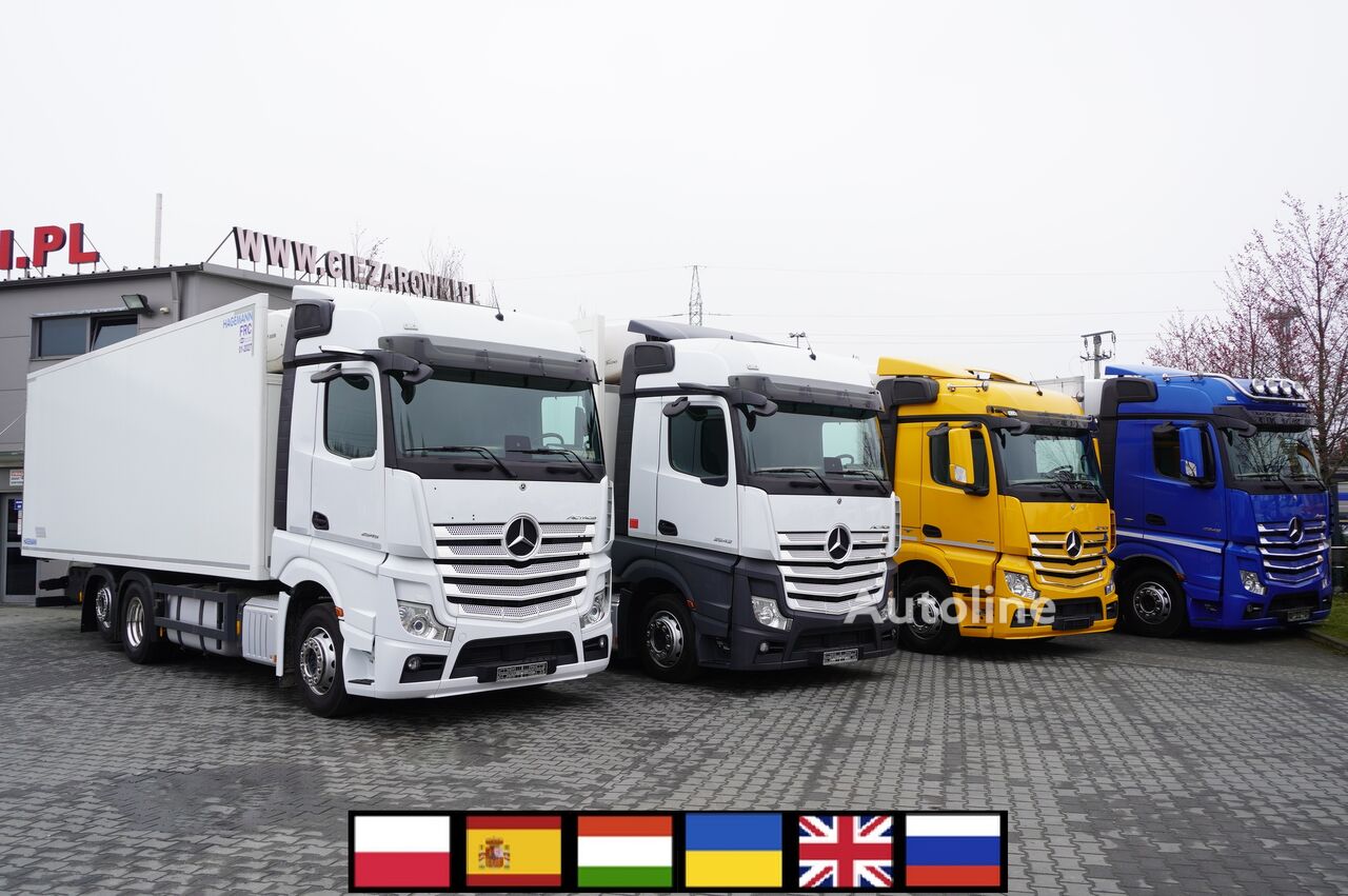 Mercedes-Benz Actros 2543 E6 6×2 / Refrigerated truck / ATP/FRC / 20 pallets / for sale | Autoline KE Mercedes-Benz Actros 2543 E6 6×2 / Refrigerated truck / ATP/FRC / 20 pallets / - Autoline