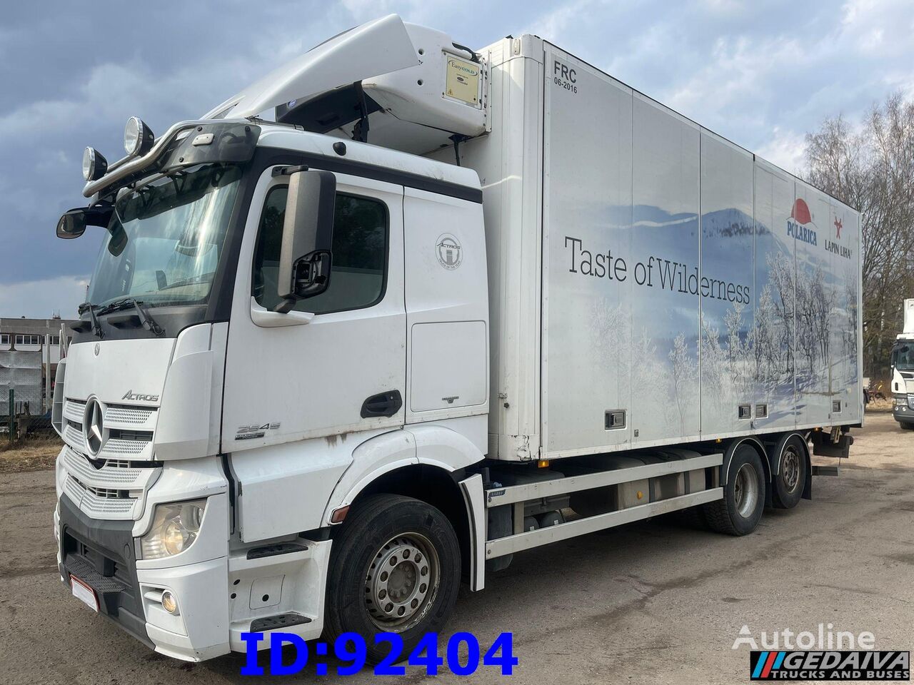 Mercedes-Benz Actros 2545  refrigerated truck