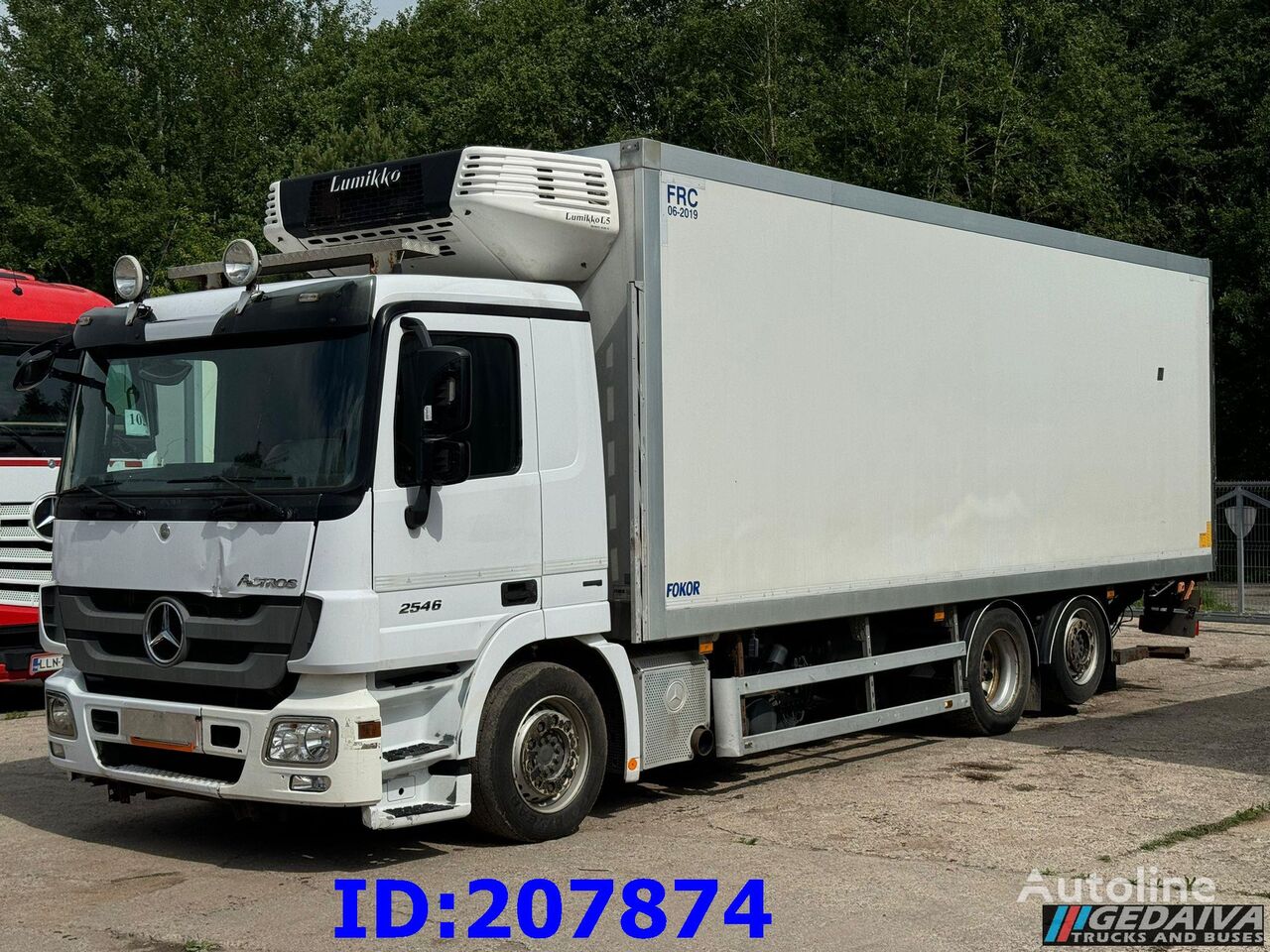 Mercedes-Benz Actros 2546 6x2 Euro5 refrigerated truck