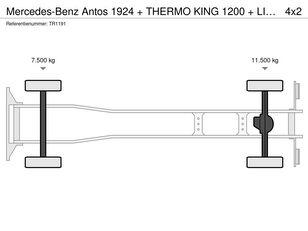 بيع شاحنة التبريد Mercedes-Benz Antos 1924 + THERMO KING 1200 + LIFT + EURO 6 - صورة 44 | Autoline SA شاحنة التبريد Mercedes-Benz Antos 1924 + THERMO KING 1200 + LIFT + EURO 6 | صورة 44 - Autoline