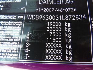 Camion frigorifique Mercedes-Benz Antos 1924 + carrier 1150 + lift + euro 6 à vendre - Image 37 | Autoline CD Camion frigorifique Mercedes-Benz Antos 1924 + carrier 1150 + lift + euro 6 | Image 37 - Autoline