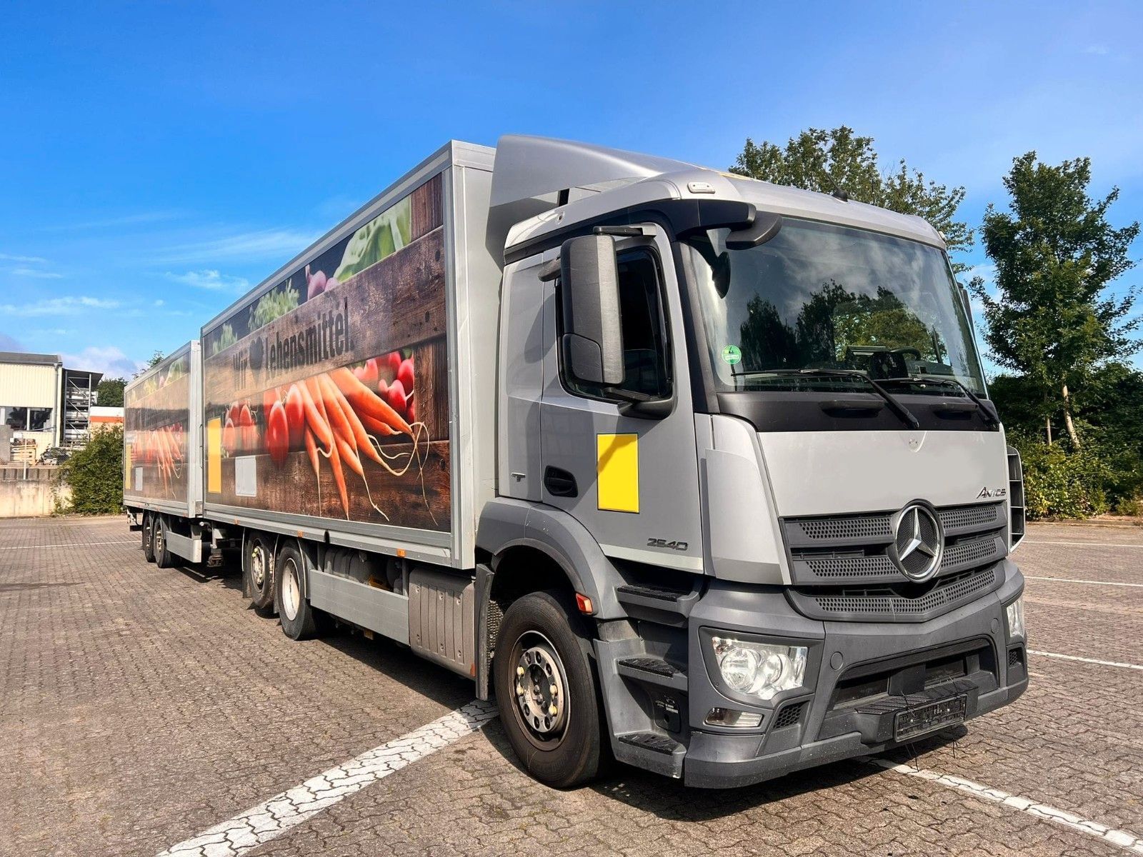 camion frigorifique Mercedes-Benz  Antos 2540 + remorque