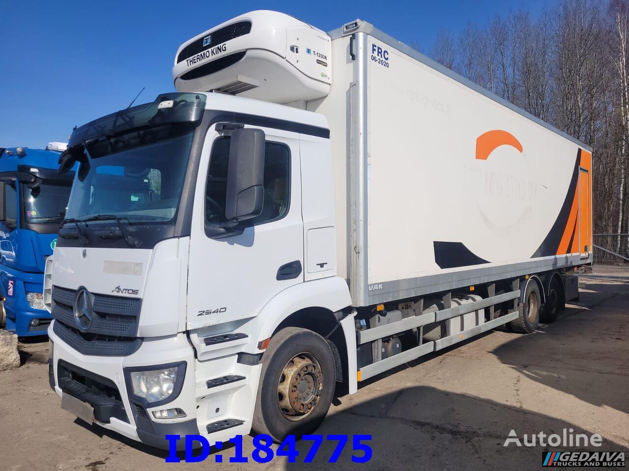 Mercedes-Benz Antos 2540  frigorifik kamyon