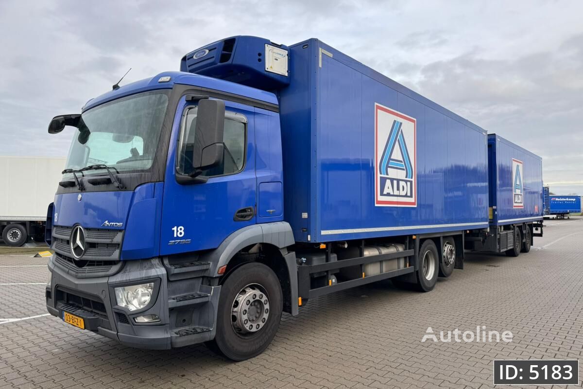 Mercedes-Benz Antos 2736 Day Cab, Euro 6, + Schmitz / Durchladbar / Carrier /  refrigerated truck - Autoline