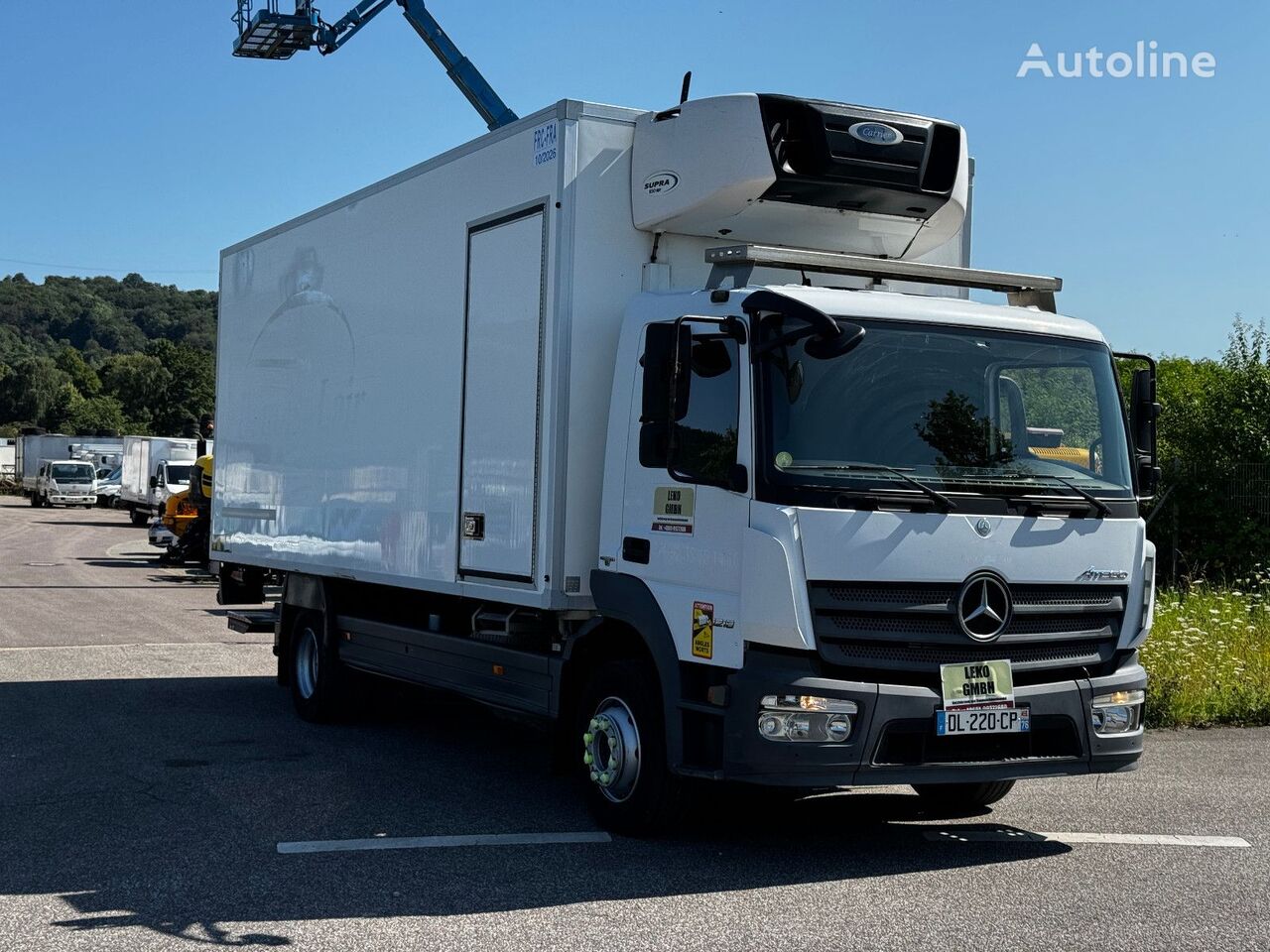 Mercedes-Benz Atego 1218 Mit Supra 850Mt Bis -30°C hűtős teherautó