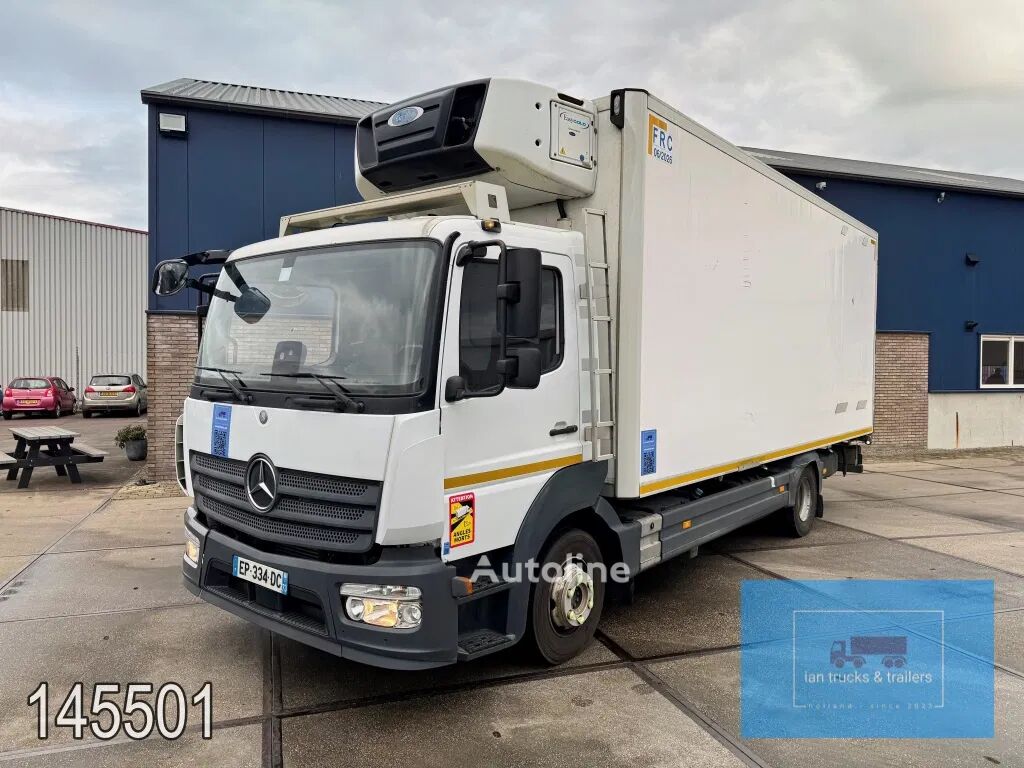 شاحنة التبريد Mercedes-Benz Atego 1221 MEAT/ROHRBAHNEN FRIGO CARRIER SUPRA FRC-06/2026 2017 - Autoline
