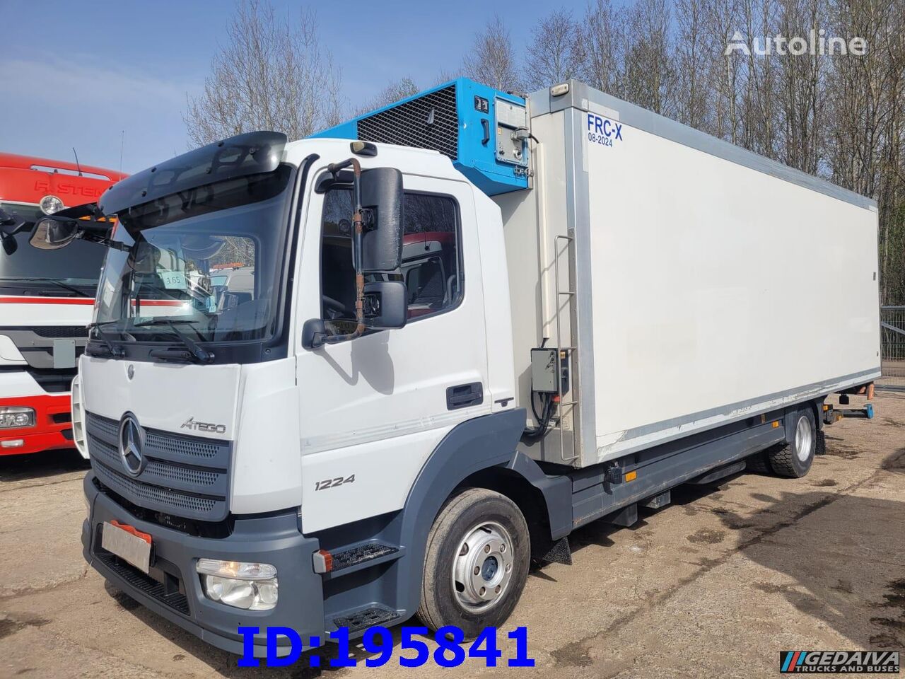 tovornjak hladilnik Mercedes-Benz Atego 1224