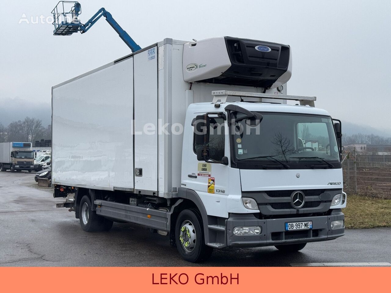 Mercedes-Benz Atego 1318 Mit Carrier Sp 950 Mt Kühlkoffer LKW