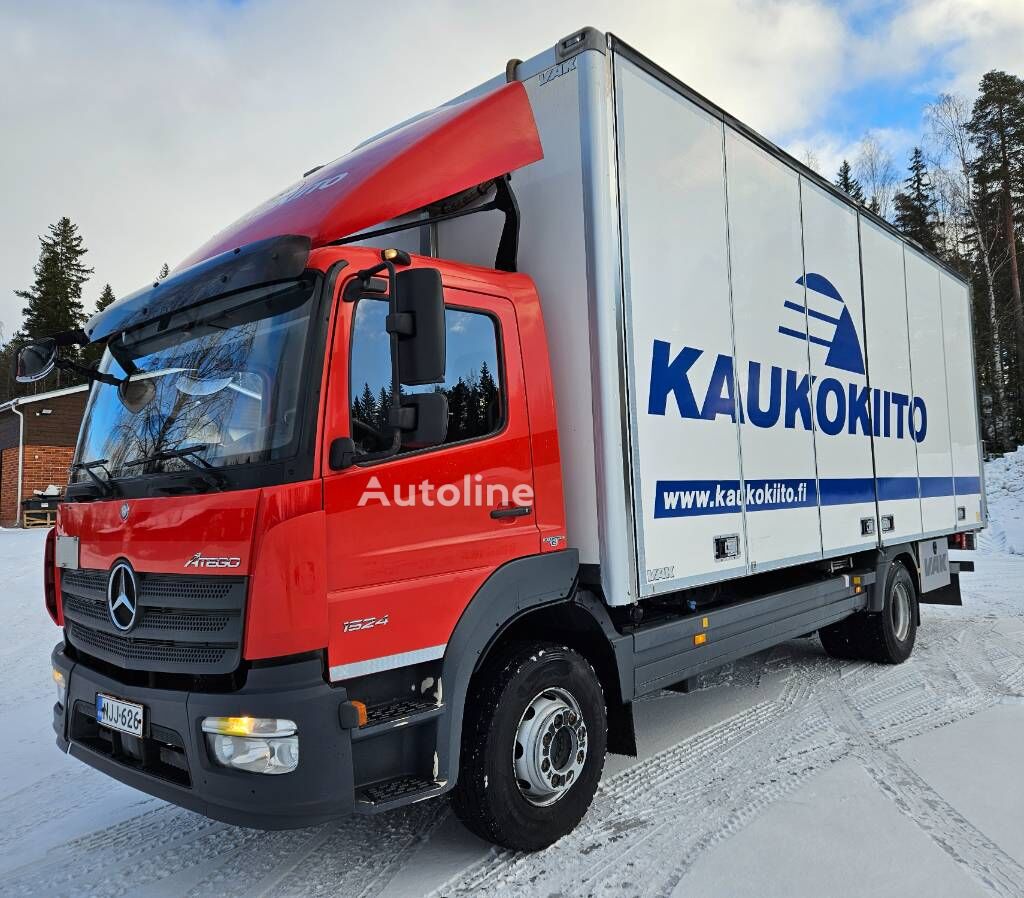 авторефрижератор Mercedes-Benz Atego 1524 Sivuaukeavakori lämmittimellä, perälaut