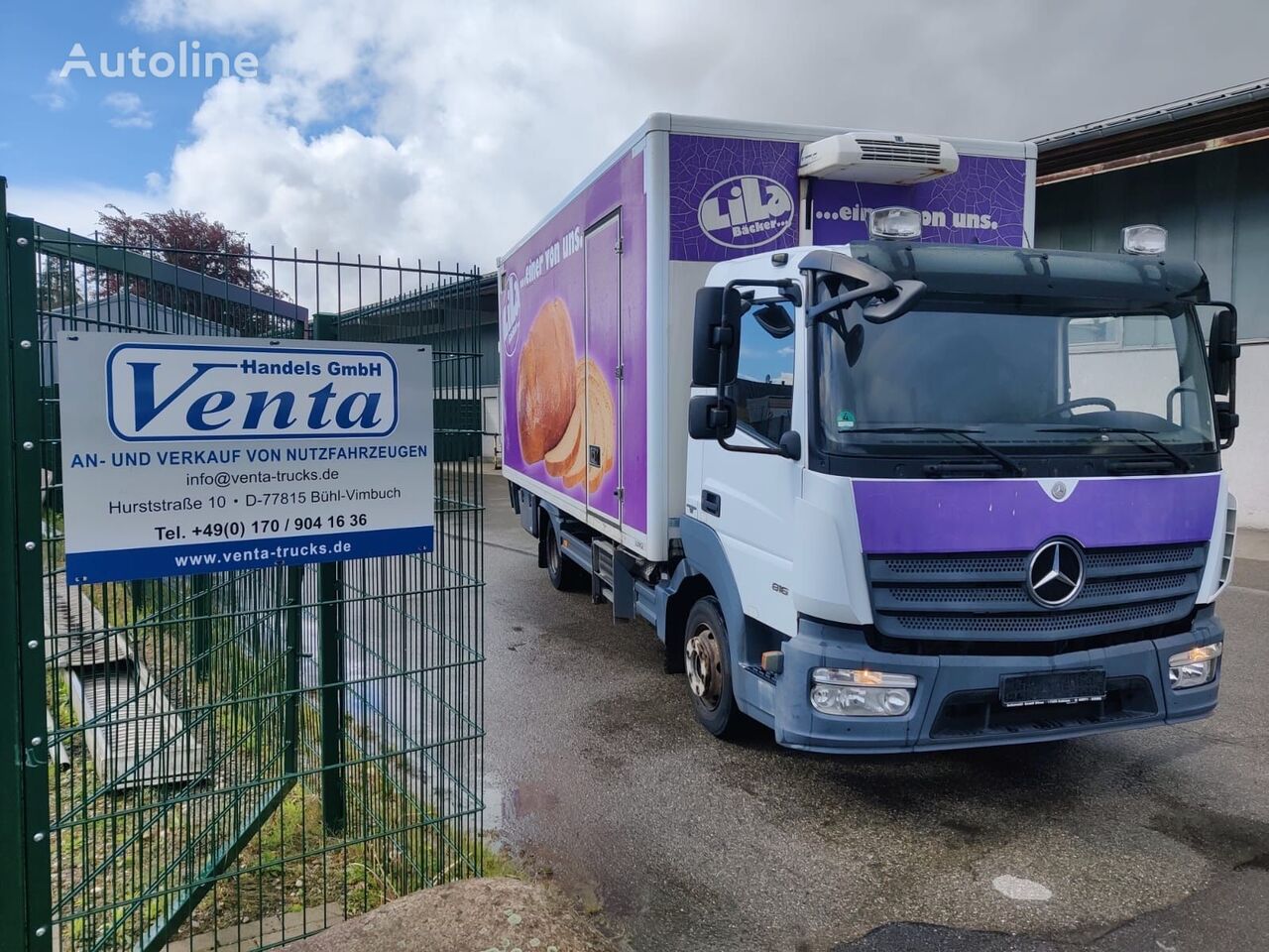 Mercedes-Benz Atego III, 816L refrigerated truck