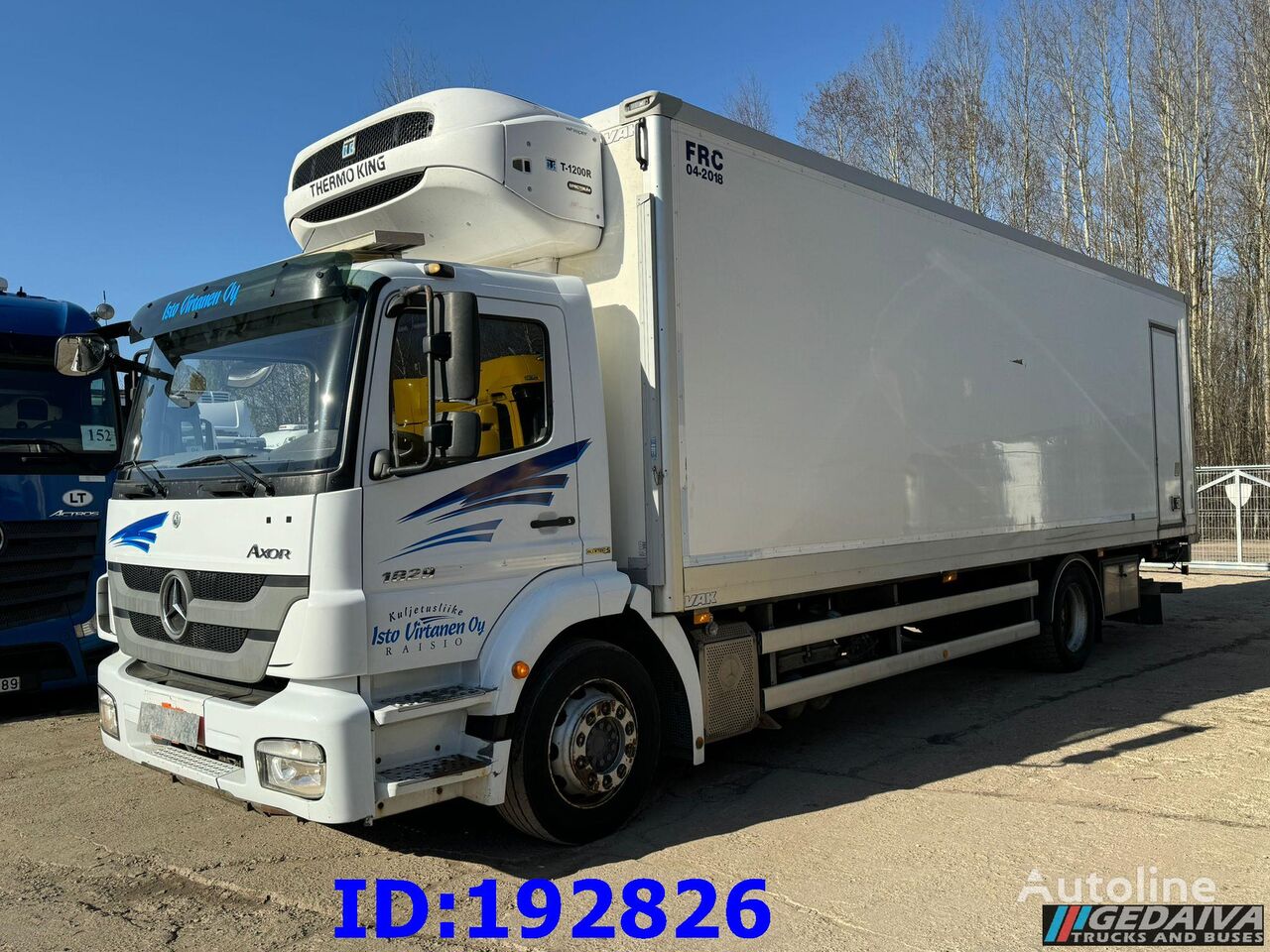 냉장 트럭 Mercedes-Benz Axor 1829