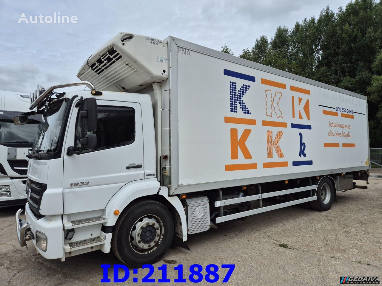 Mercedes-Benz Axor 1833  Kühlkoffer LKW