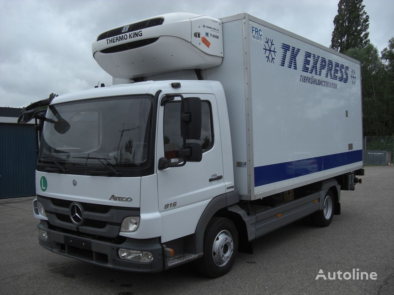 camion frigorifique Mercedes-Benz Mercedes-Benz816 / LBW / TIEFKUEHLER