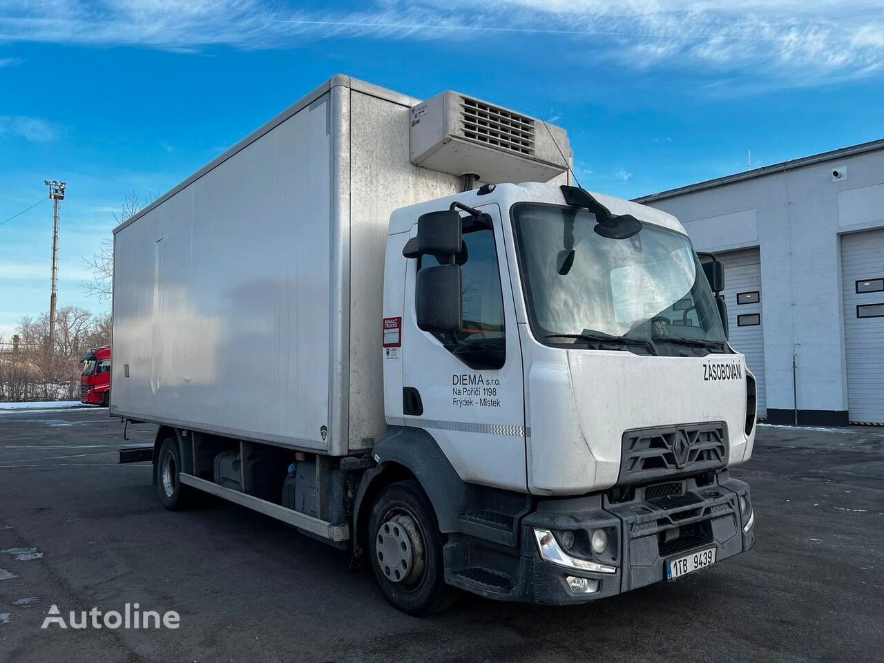 Renault D 12 210  refrigerated truck