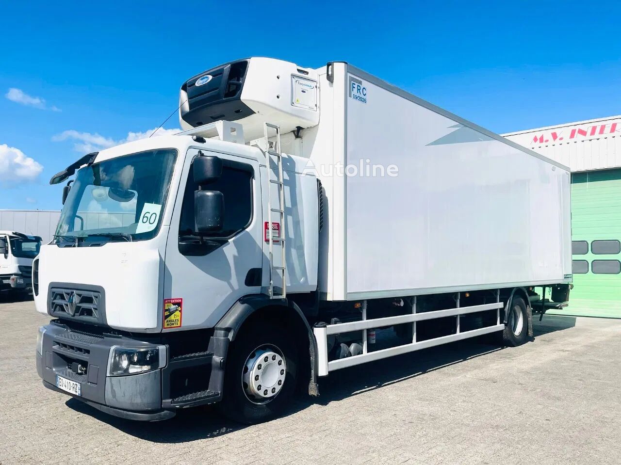 Renault D 19t, Retarder, Carrier 1050, Lamberet, sleeper refrigerated truck for sale | Autoline GH Renault D 19t, Retarder, Carrier 1050, Lamberet, sleeper refrigerated truck - Autoline