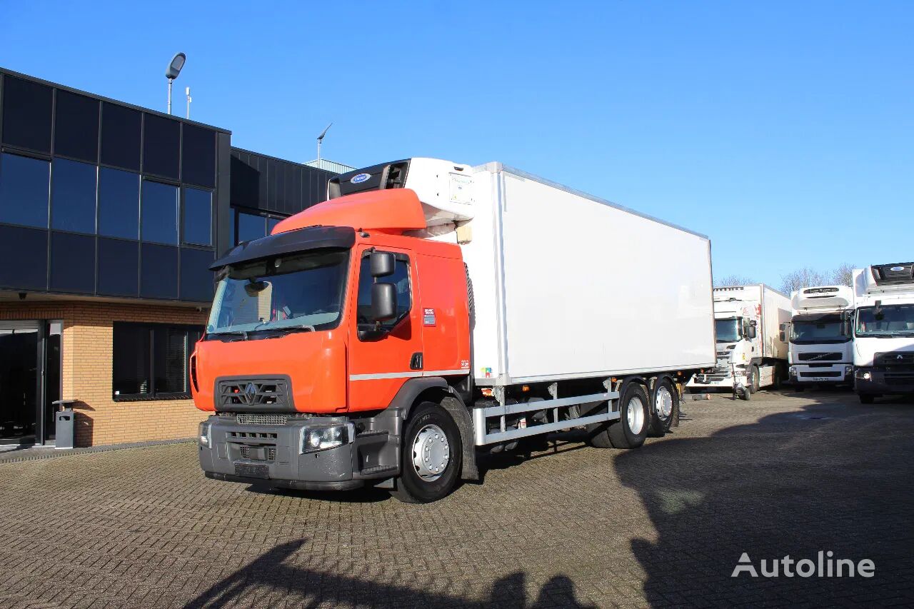 camion frigorifique Renault D 26 WIDE * EURO6 * CARRIER SUPRA 1250 MT * 6X2 *