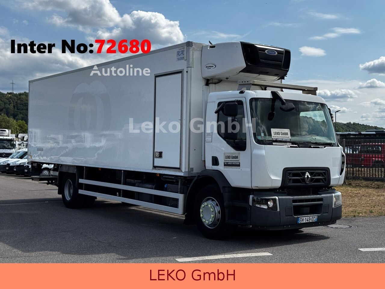 Авторефрижератор Renault D  280.19 - Autoline