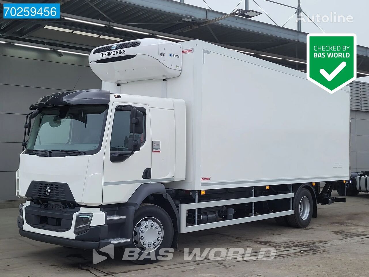 new Renault D 280 4X2 NEW! 19tonner Thermo King T-800R Ladebordwand ACC Euro refrigerated truck