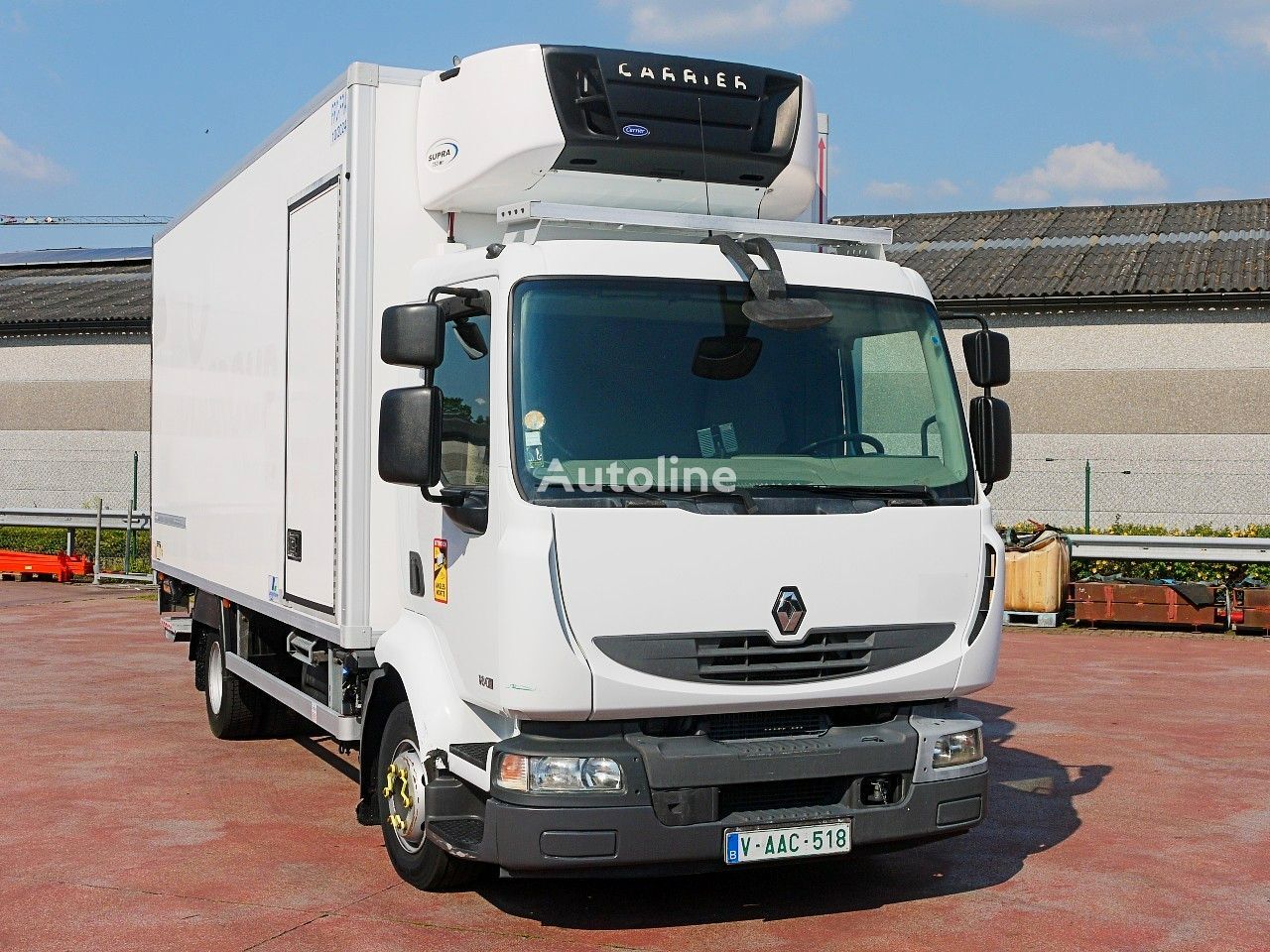 Renault M180.12  refrigerated truck