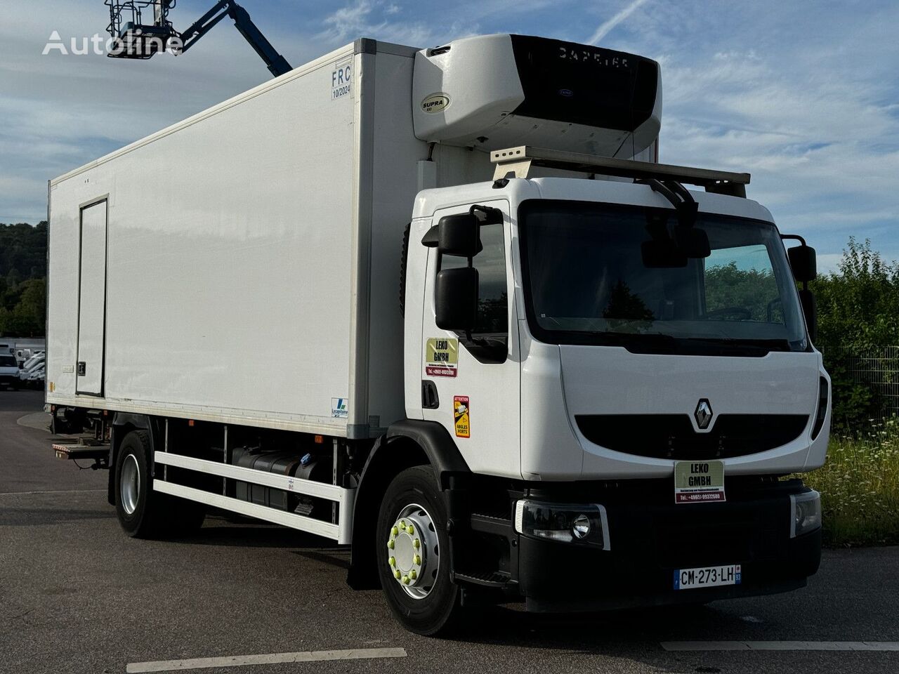 Renault Premium 255E  Mit Supra 850 Bis -30°C Kühlkoffer LKW