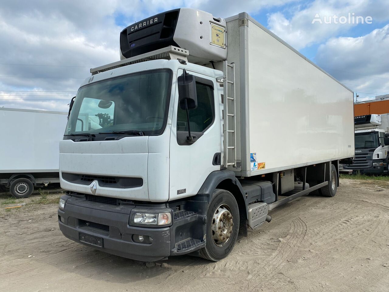 авторефрижератор Renault Premium 270.19 Carrier Supra 950 frigo+LBW DH 1500 kg