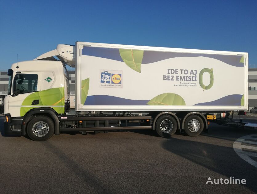 Scania CNG refrigerated truck