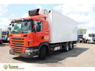 شاحنة التبريد Scania G 440 + 6x2 + carrier + euro 5 + lift