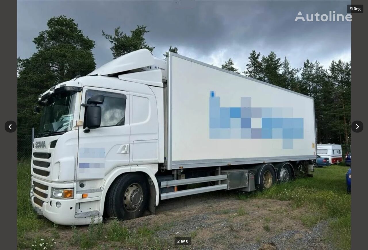 camion frigorific Scania G400 Refrigerated Truck / Euro 5 . > Engine to be repaired / Wat