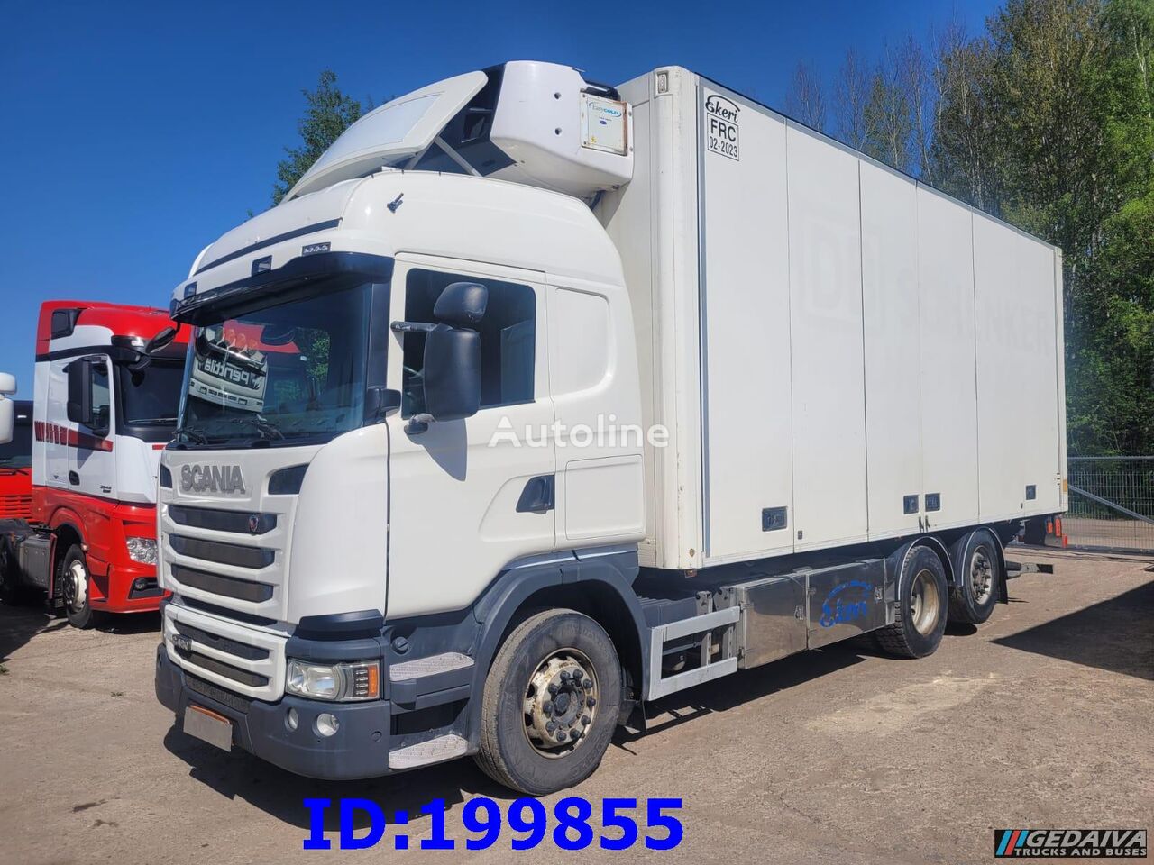 Scania G480 refrigerated truck