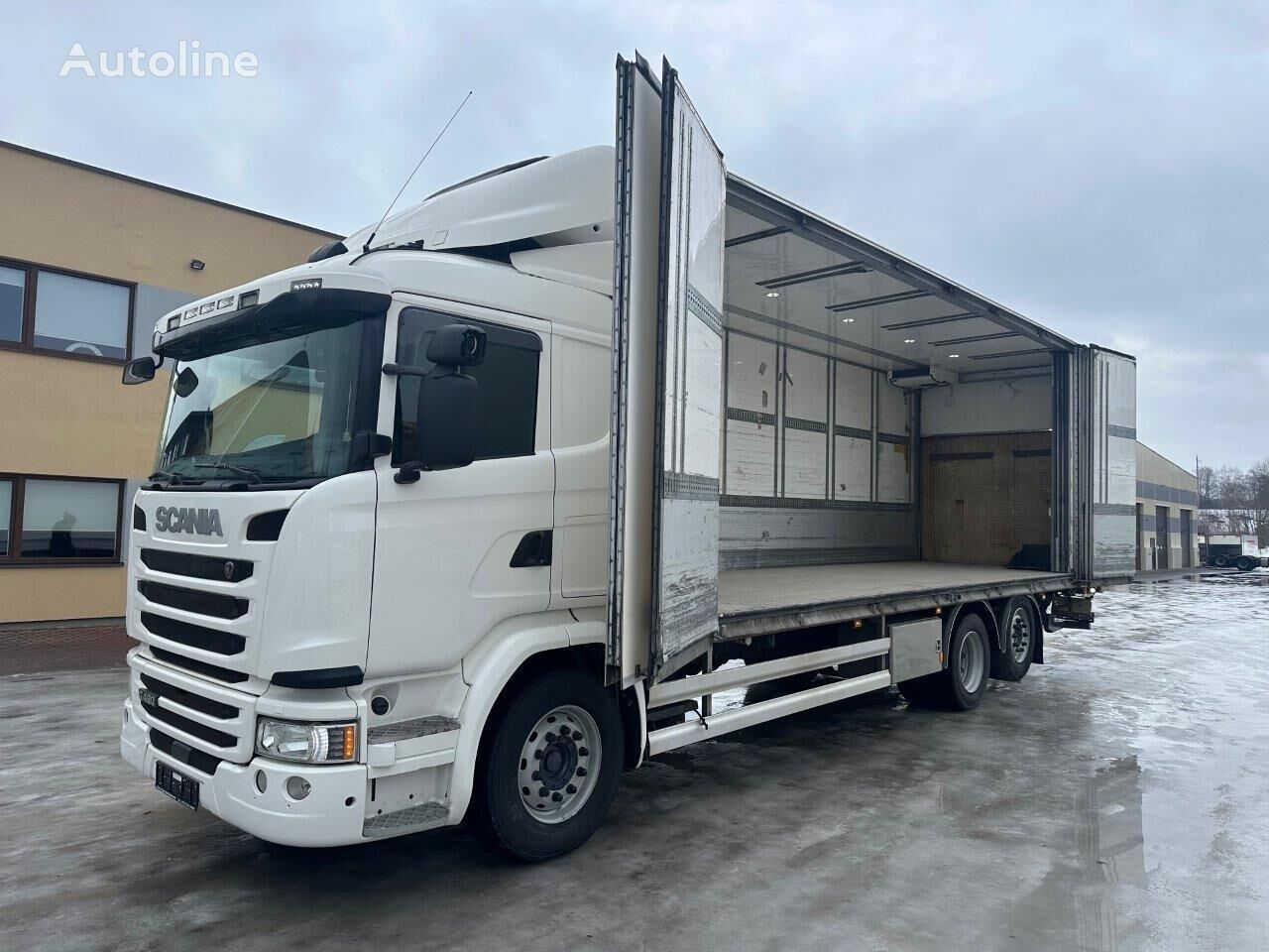 авторефрижератор Scania G490 6X2*4 + RETARDER + CARRIER + DOUBLE STOCK