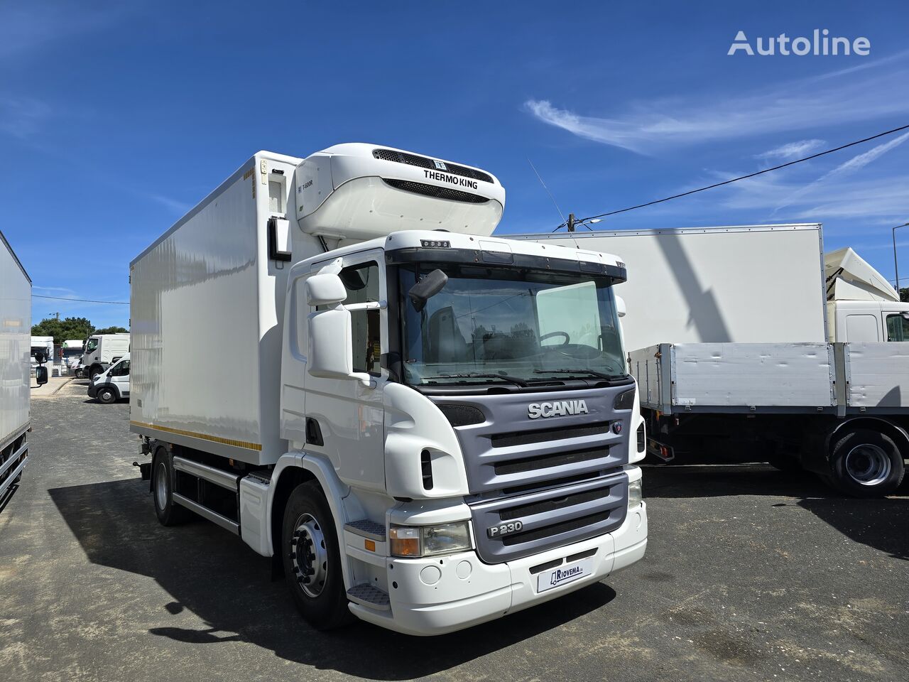 Scania P 230 refrigerated truck