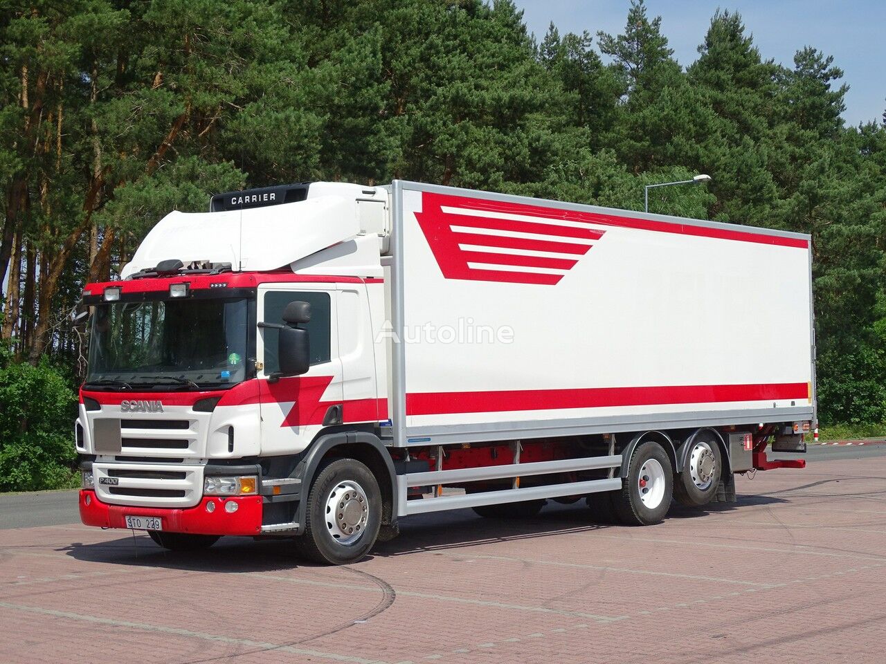 Scania P 400 refrigerated truck for sale Poland Kopana, YQ34826