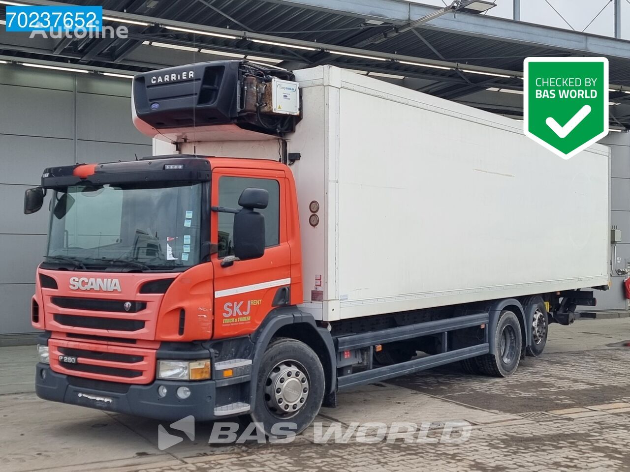 авторефрижератор Scania P280 6X2 Carrier Supra 950 Mt 3-Pedals EEV