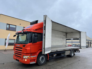 ciężarówka chłodnia Scania P280 EURO 5 + SIDE OPENING BOX + CARRIER SUPRA 850