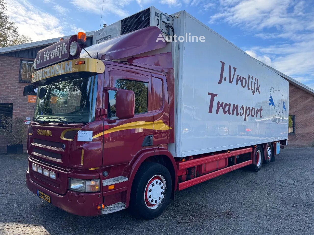 Scania P310 6X2 9.5M Frigoblock + Aggregate! LBW 3.000 KG refrigerated truck - Autoline