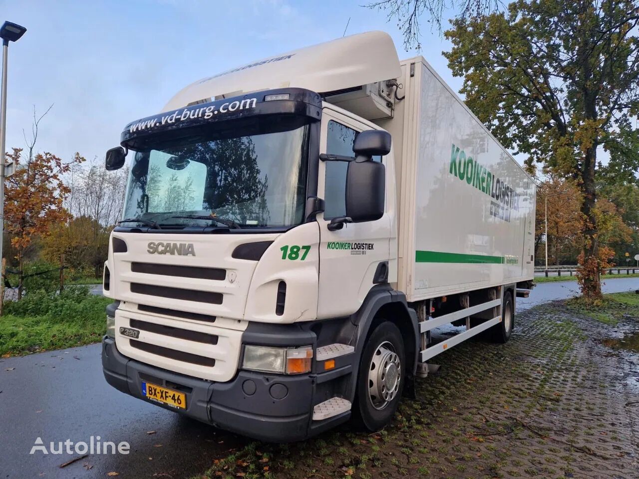 Scania P320 Bakwagen refrigerated truck