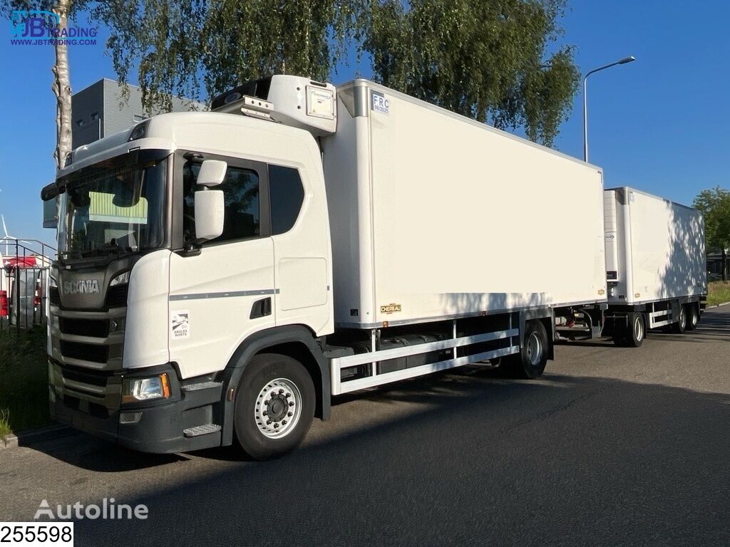 شاحنة التبريد Scania R 450 EURO 6, Chereau, Retarder, Combi