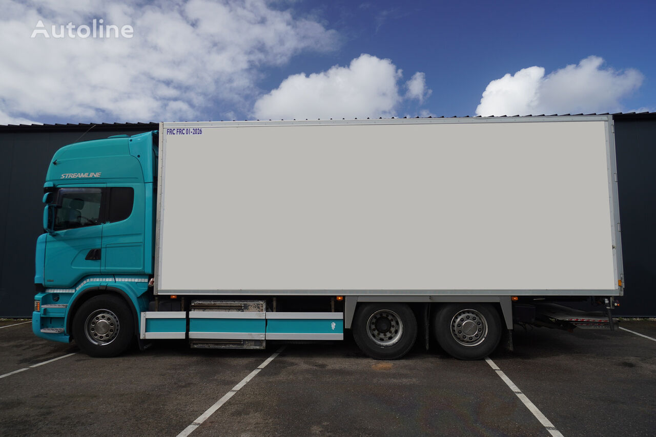 Scania R 490 6X2 FRIGO refrigerated truck