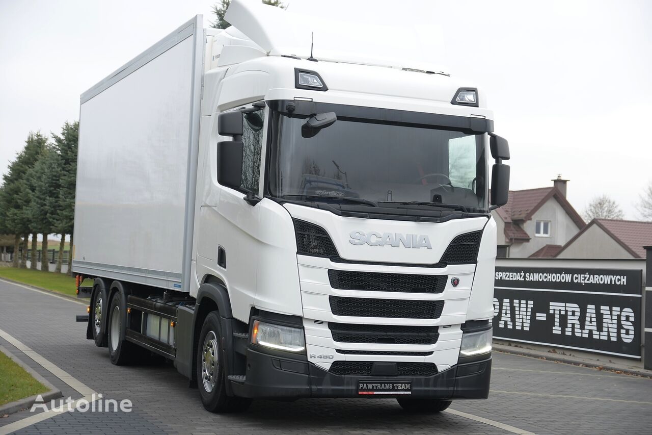 Scania R450 ///* 2019 */// CHŁODNIA /// THERMO-KING /// WINDA /// FULL  refrigerated truck