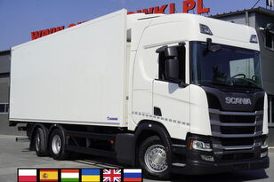 Scania R500 / KRONE 19 EPAL refrigerator / Doppelstock / Carrier Supra kylm&auml; kuorma-auto