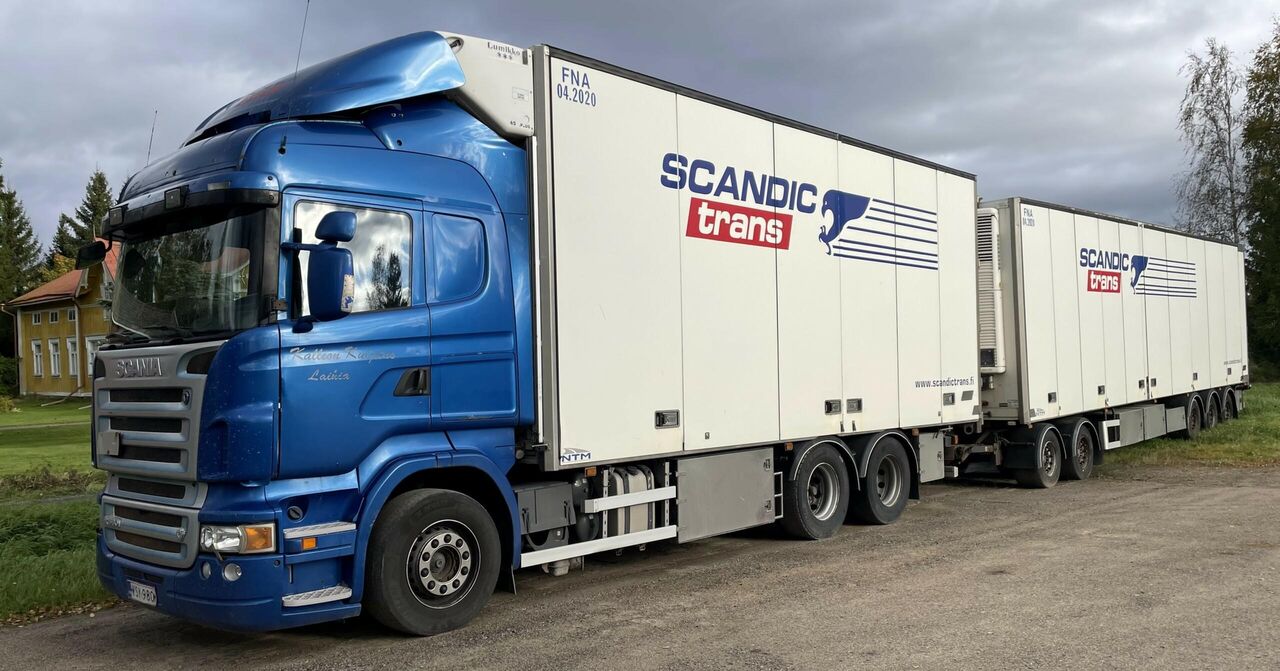 вантажівка рефрижератор Scania R560 6×2