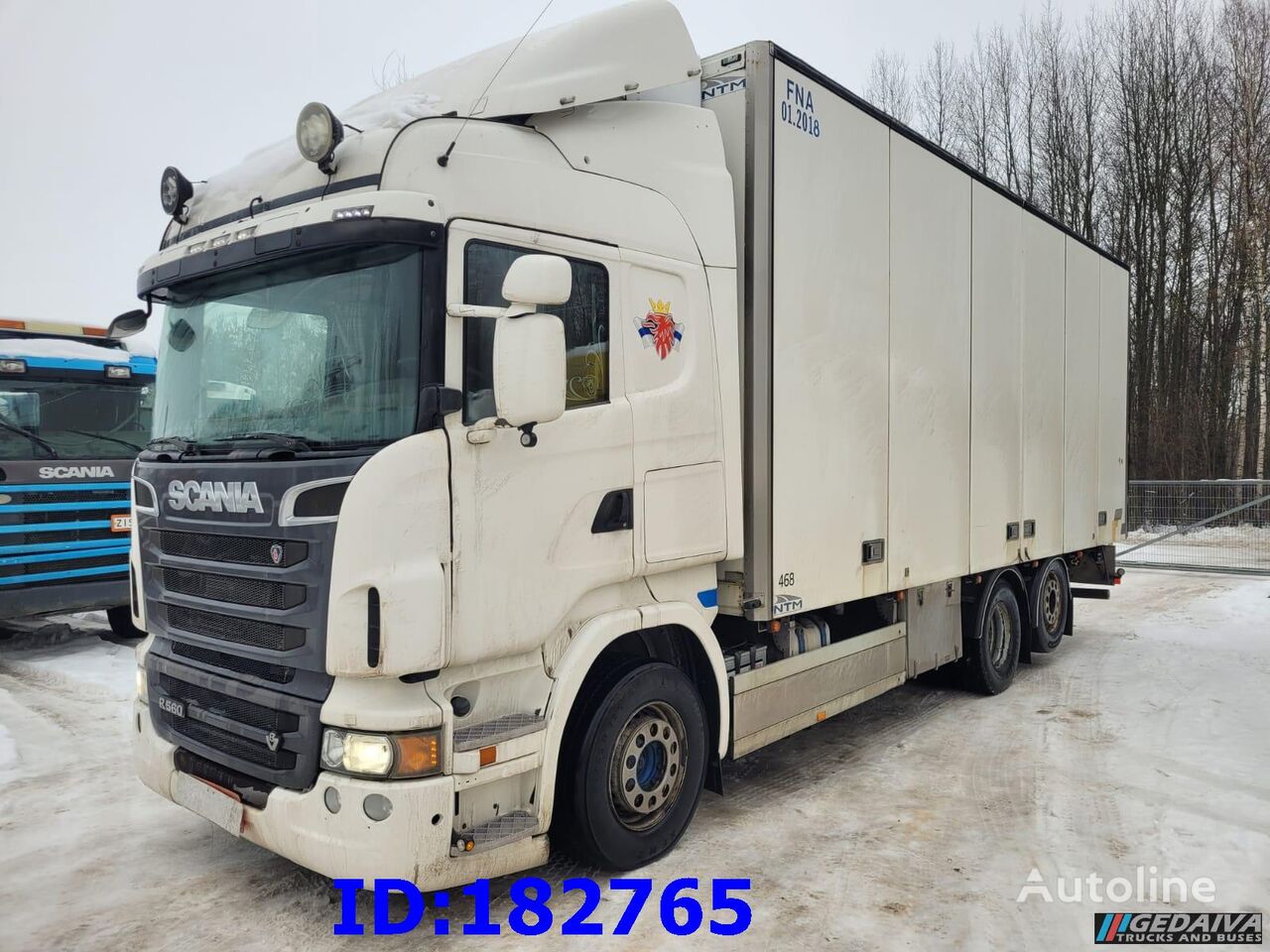 Scania R560 6x2 Manual Euro5 Kühlkoffer LKW