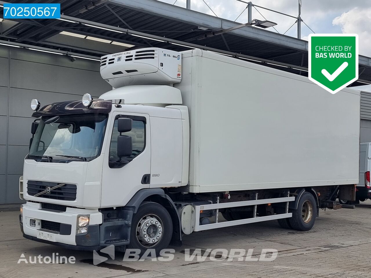 вантажівка рефрижератор Volvo FE 280 4X2 Thermo King TS-300e Cooler Tailgate Euro 4