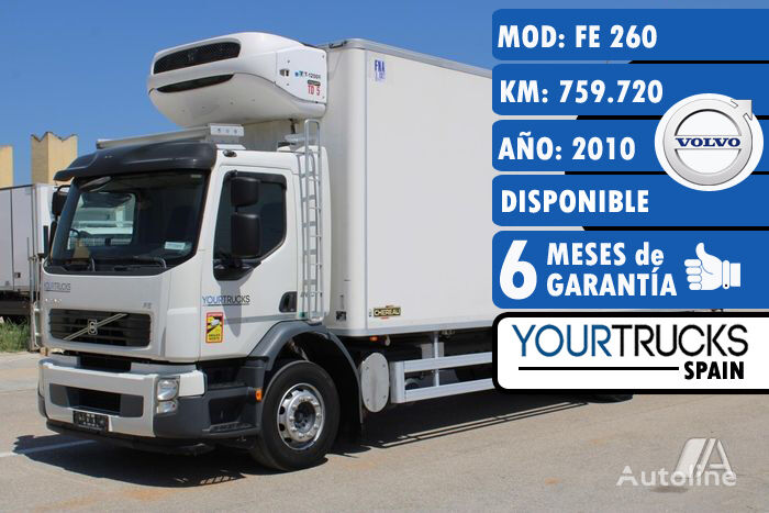 شاحنة التبريد Volvo FE260